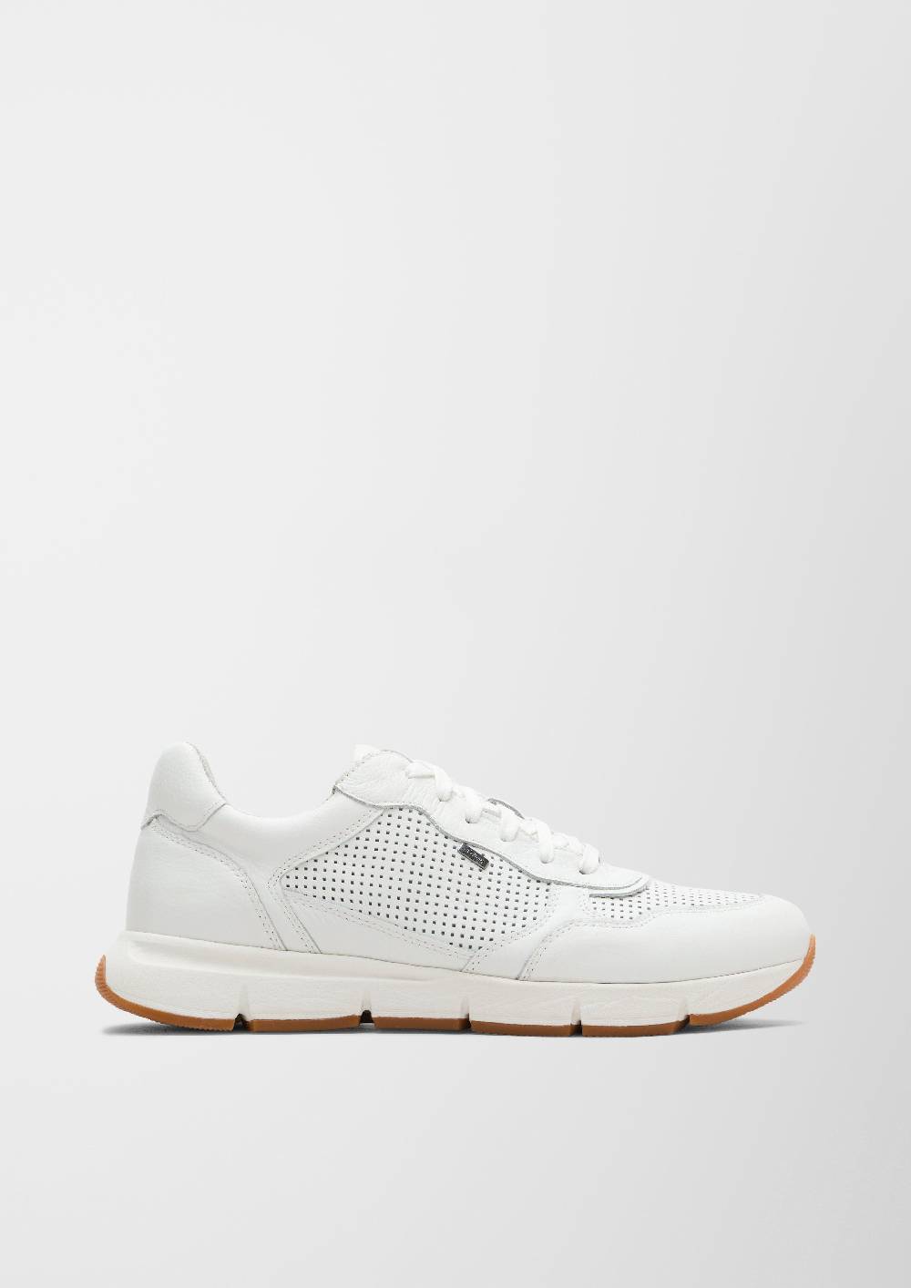 S.Oliver Perforierte Ledersneaker