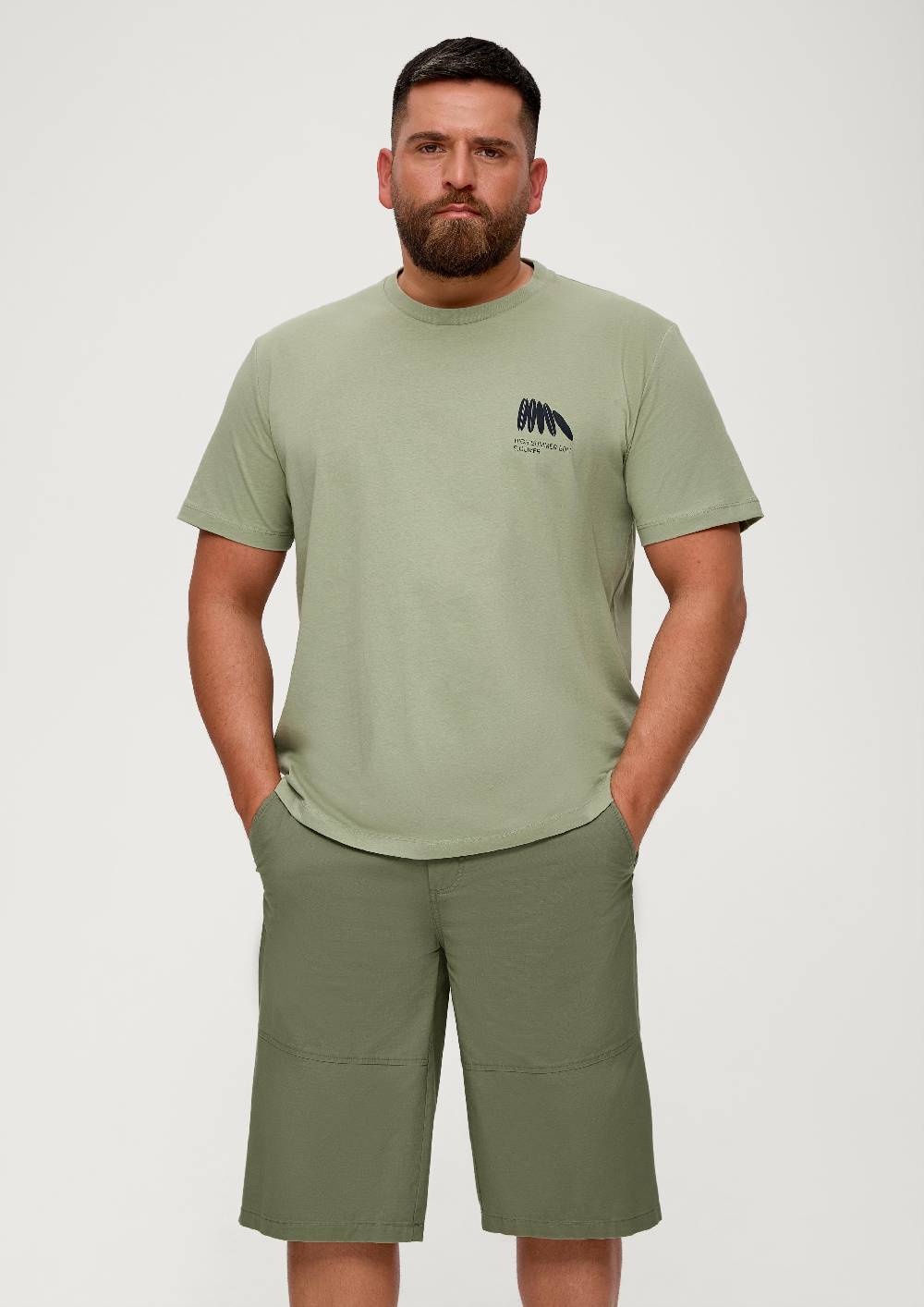 S.Oliver Phoenix: Bermuda Aus Baumwollstretch