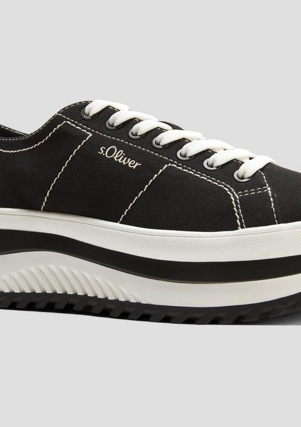 s.Oliver Plateau-Sneaker in Bicolor-Optik