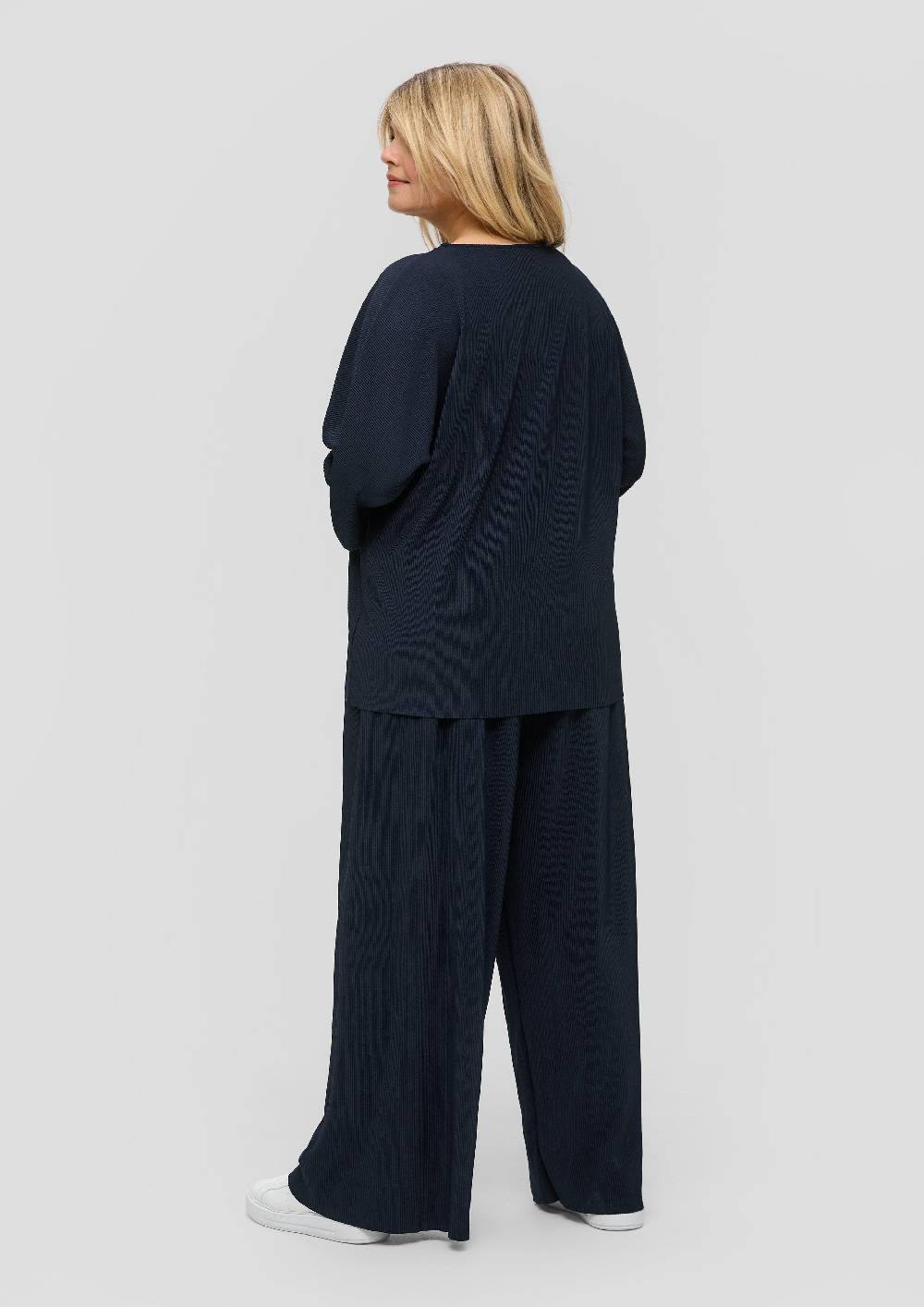 S.Oliver Plissiertes Shirt Aus Jersey