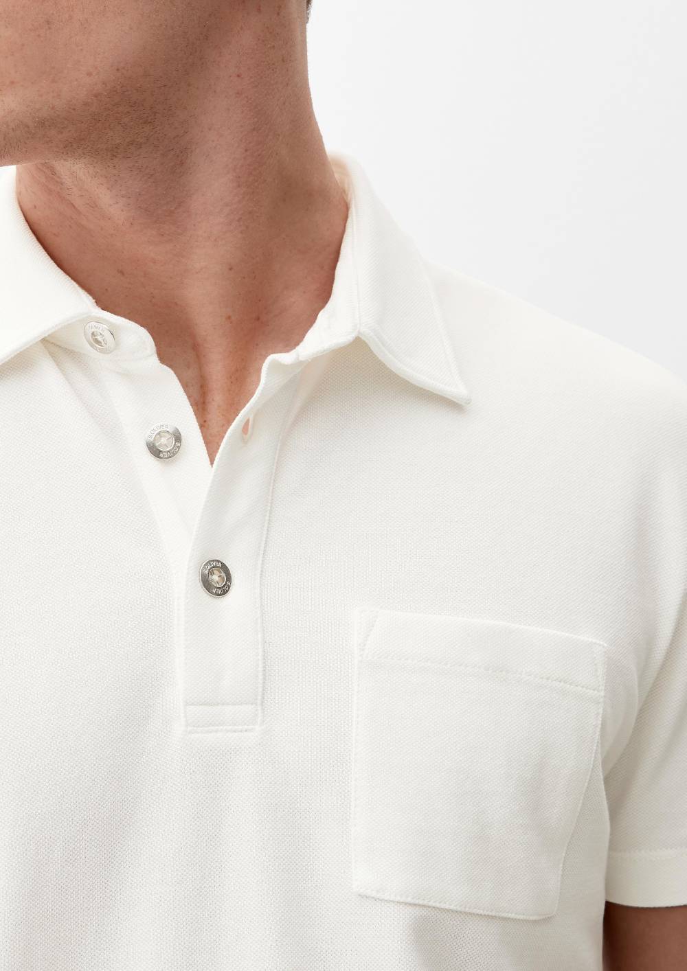 S.Oliver Poloshirt Aus Baumwoll-Piqué