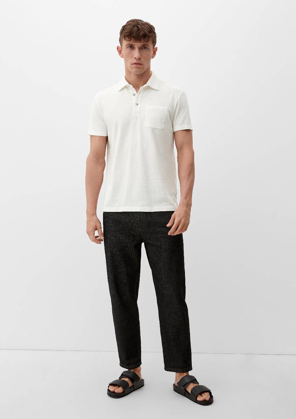 S.Oliver Poloshirt Aus Baumwoll-Piqué