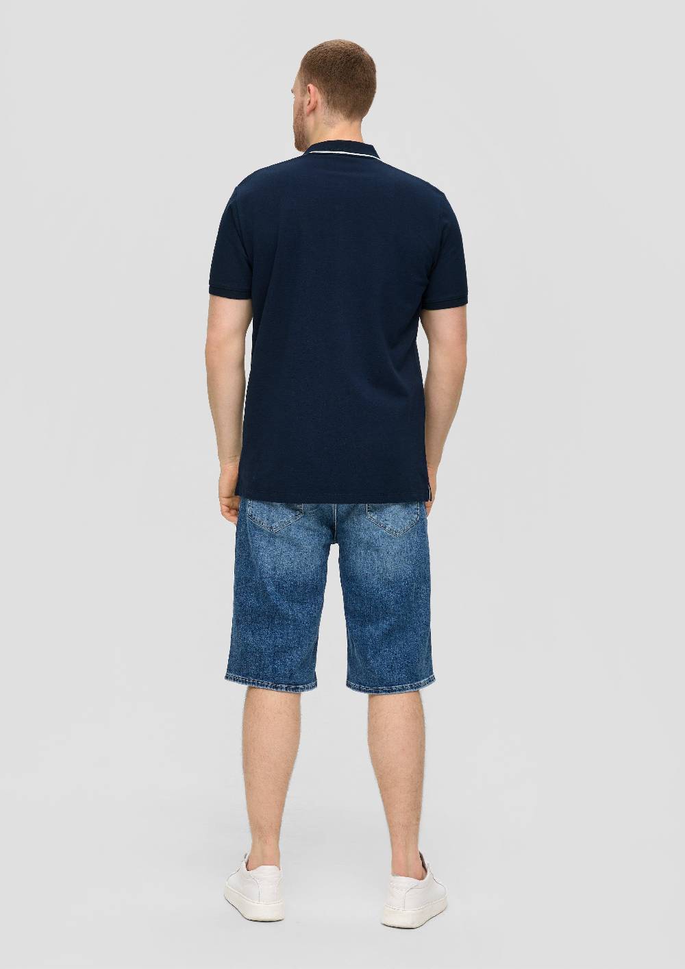 S.Oliver Poloshirt Aus Baumwolle Mit Frontprint