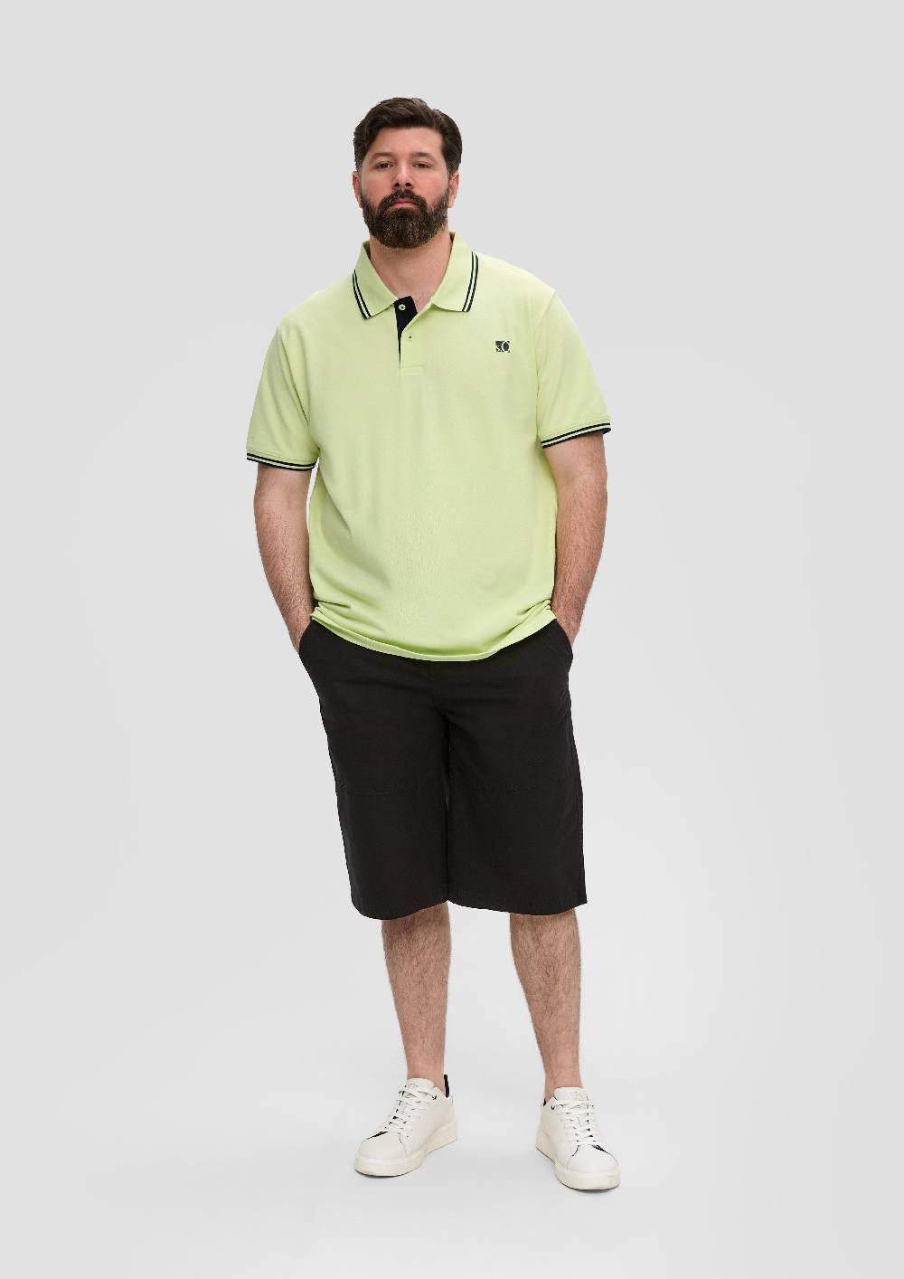 S.Oliver Poloshirt Aus Baumwolle Mit Logo-Detail
