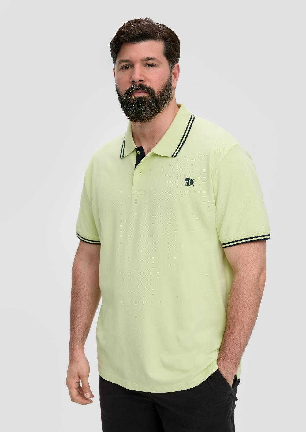 S.Oliver Poloshirt Aus Baumwolle Mit Logo-Detail