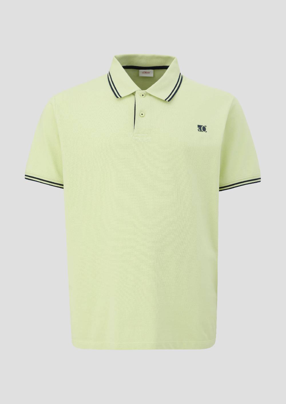 S.Oliver Poloshirt Aus Baumwolle Mit Logo-Detail