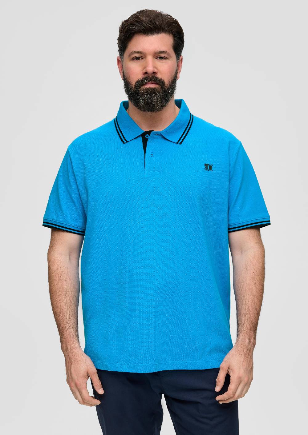S.Oliver Poloshirt Aus Baumwolle Mit Logo-Detail