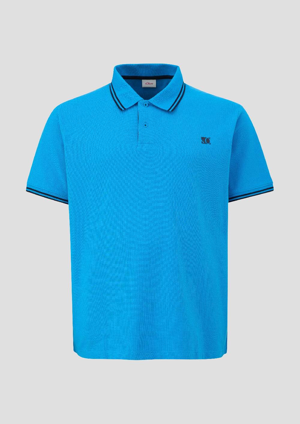 S.Oliver Poloshirt Aus Baumwolle Mit Logo-Detail