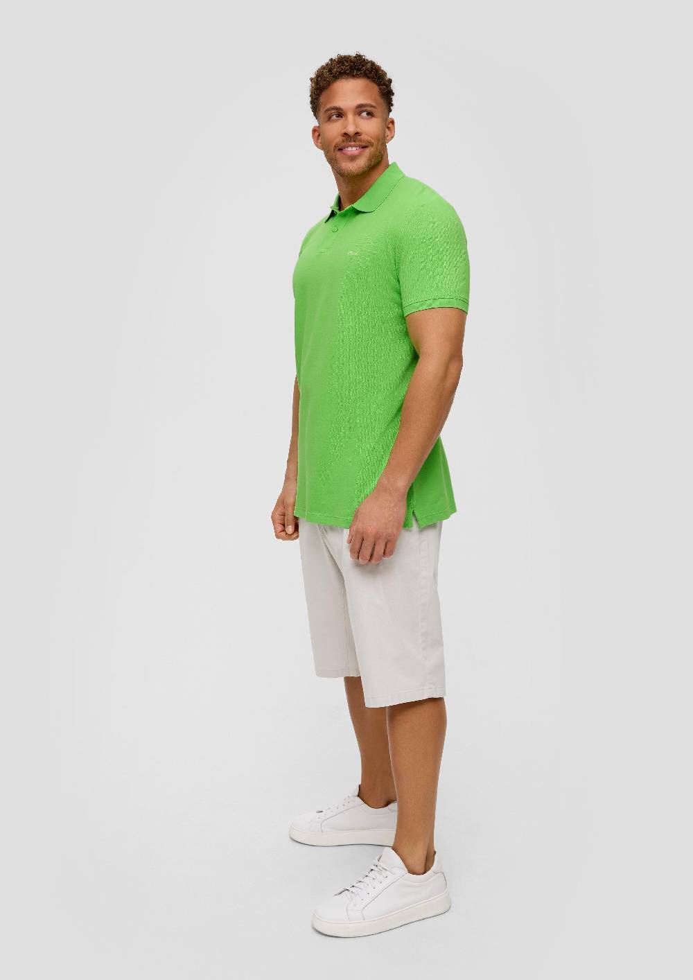 S.Oliver Poloshirt Aus Baumwolle Mit Logo-Detail