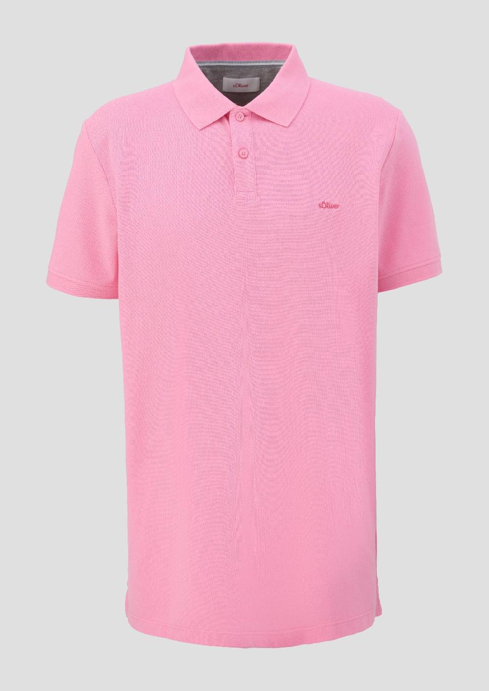 S.Oliver Poloshirt Aus Baumwolle Mit Logo-Detail
