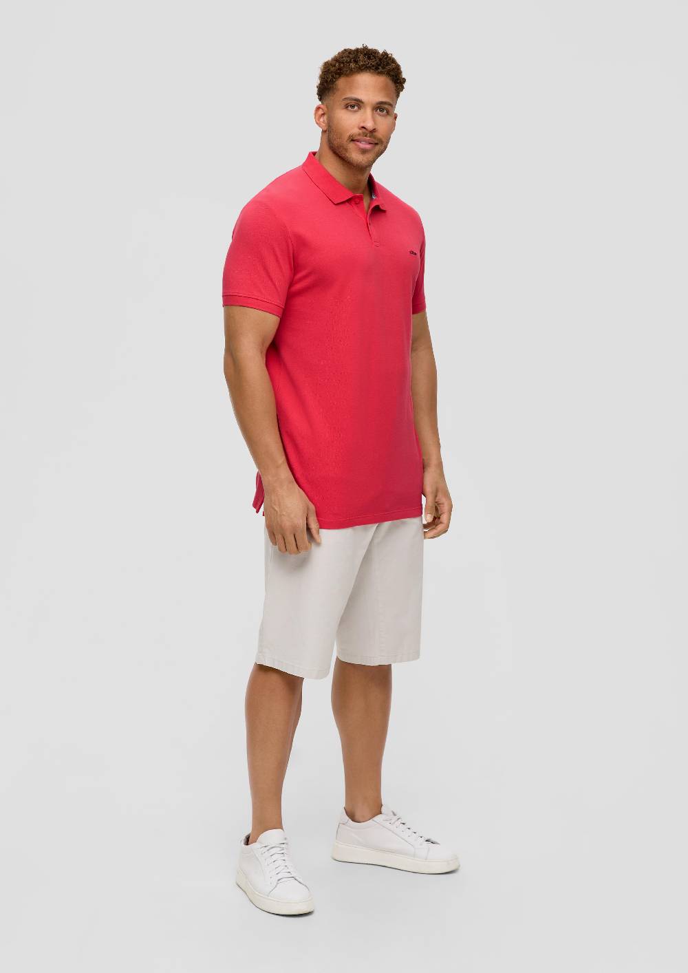 S.Oliver Poloshirt Aus Baumwolle Mit Logo-Detail