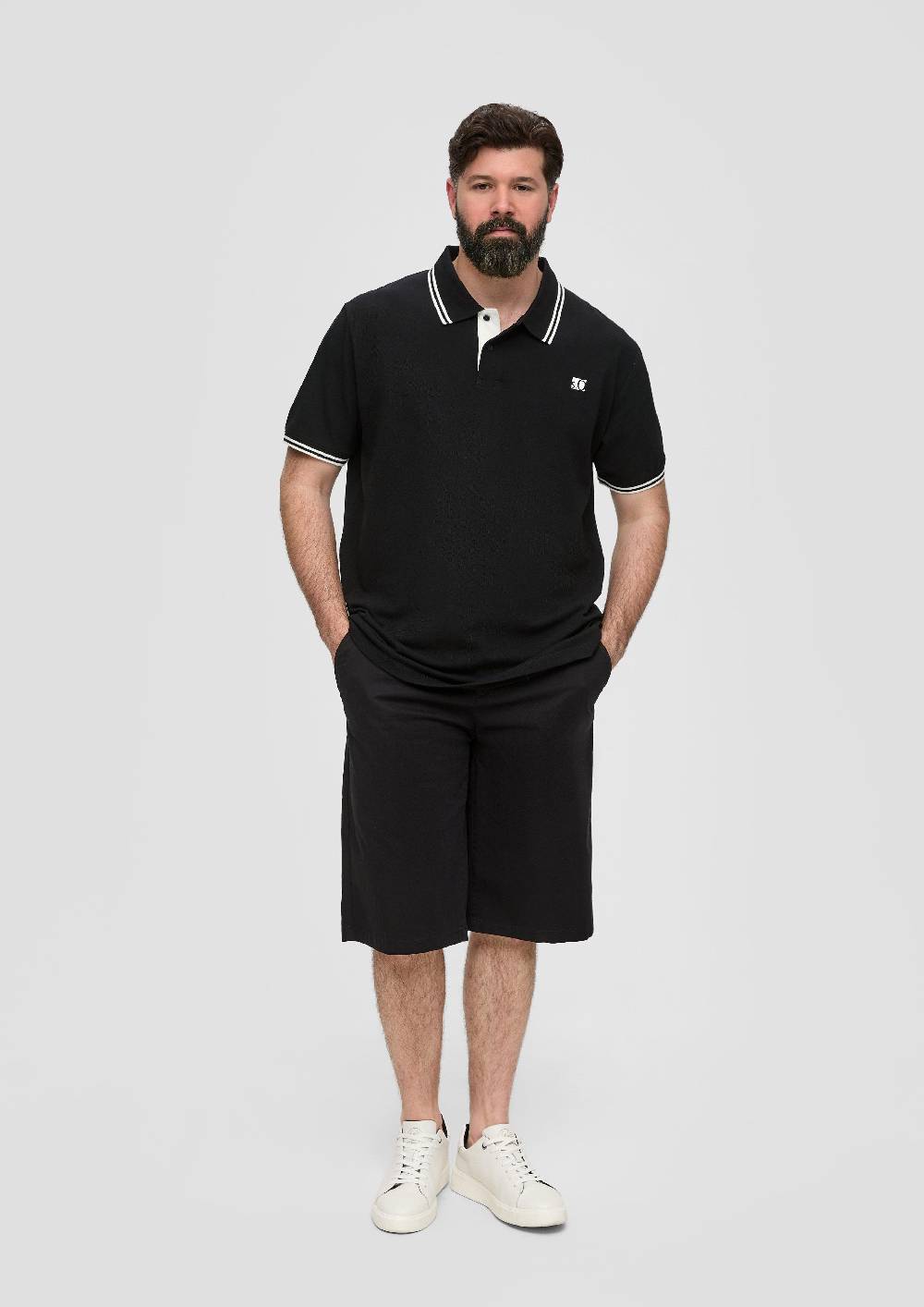 S.Oliver Poloshirt Aus Baumwolle Mit Logo-Detail