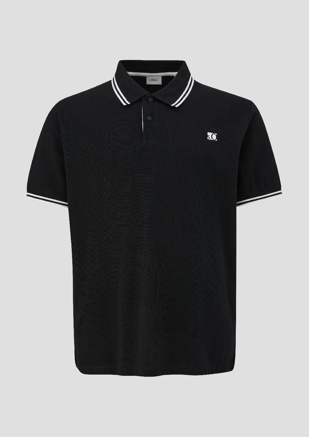 S.Oliver Poloshirt Aus Baumwolle Mit Logo-Detail