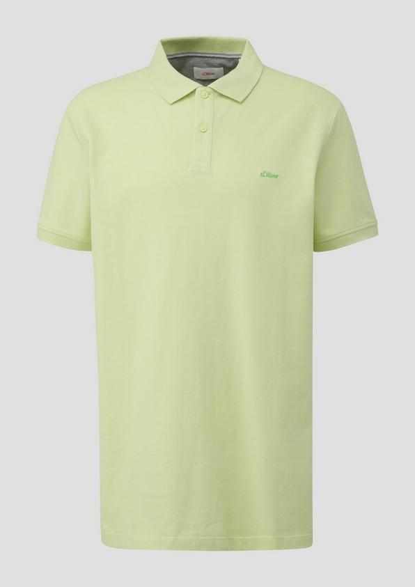 s.Oliver Poloshirt aus Baumwolle mit Logo-Detail