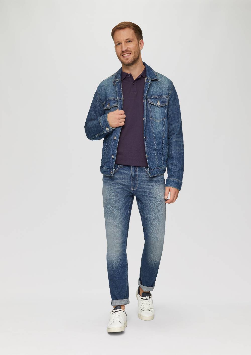 S.Oliver Poloshirt Aus Baumwollpiqué