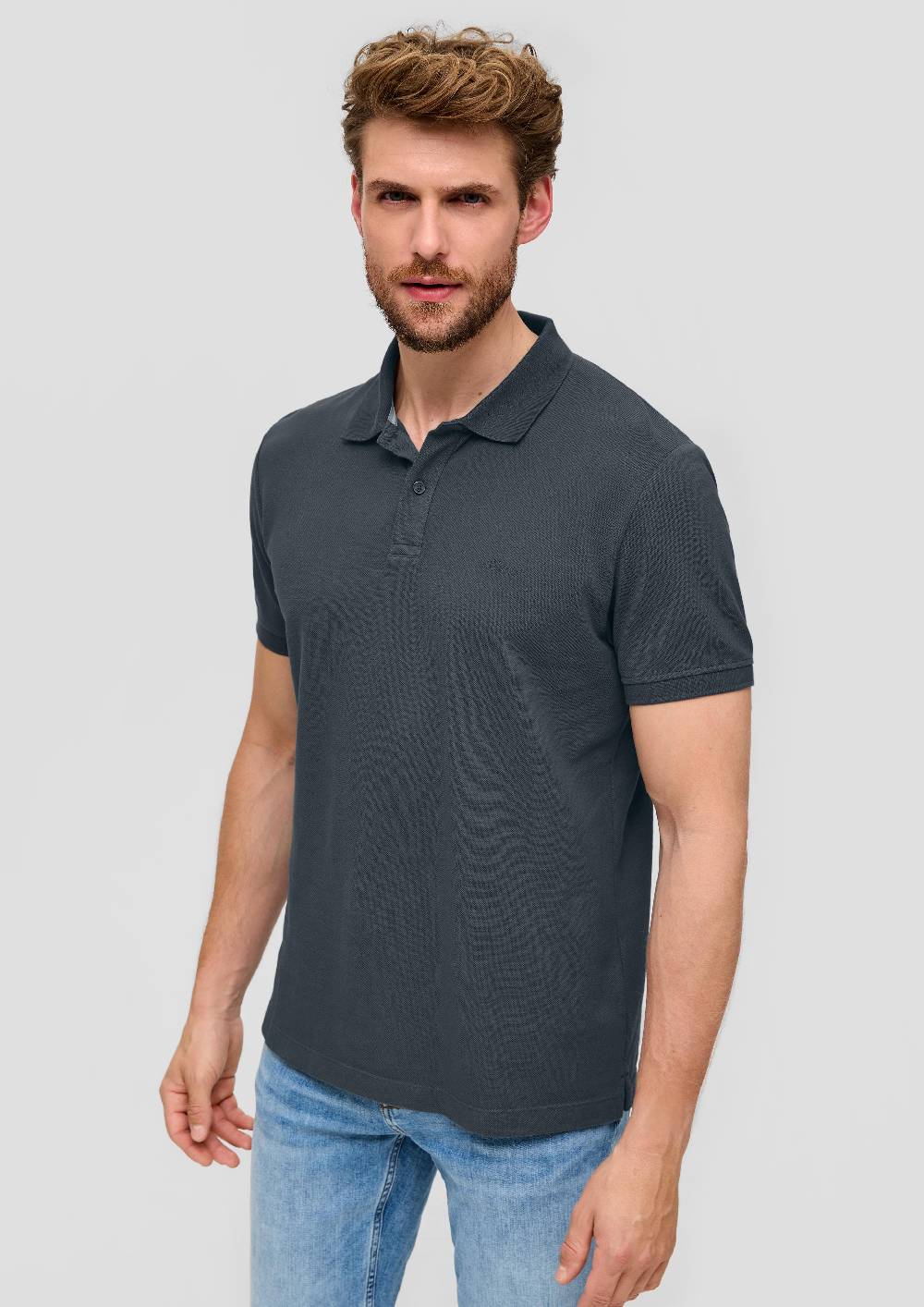 S.Oliver Poloshirt Aus Baumwollpiqué