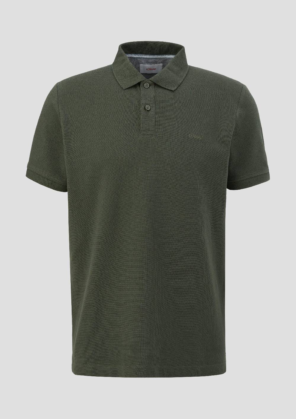 S.Oliver Poloshirt Aus Baumwollpiqué