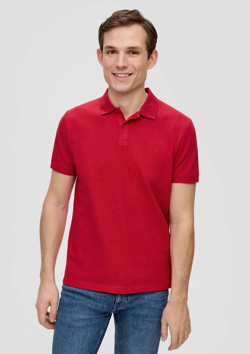 S.Oliver Poloshirt Aus Baumwollpiqué