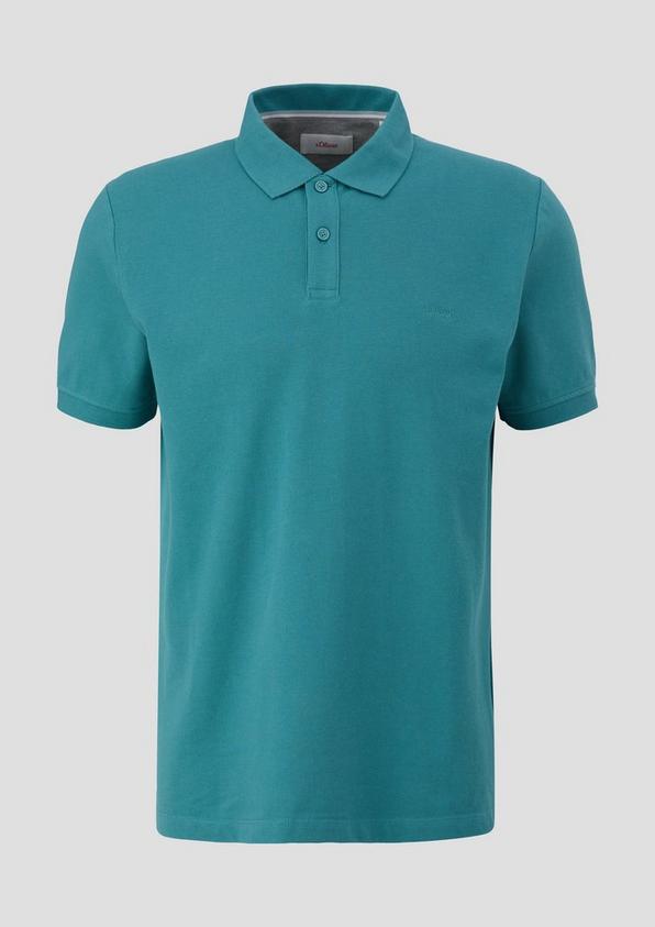 s.Oliver Poloshirt aus Baumwollpiqué