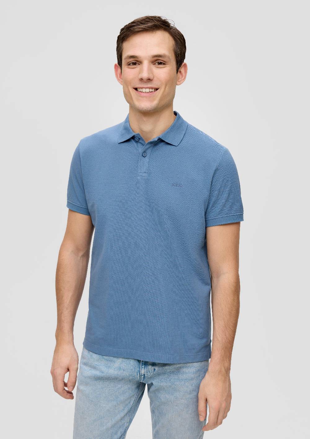 S.Oliver Poloshirt Aus Baumwollpiqué