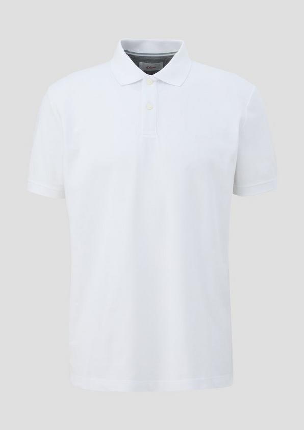 s.Oliver Poloshirt aus Baumwollpiqué
