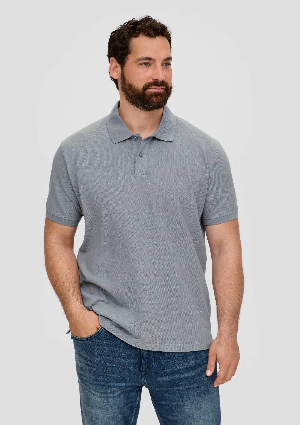 S.Oliver Poloshirt Aus Baumwollpiqué