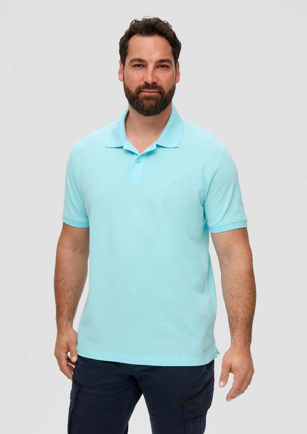 S.Oliver Poloshirt Aus Baumwollpiqué
