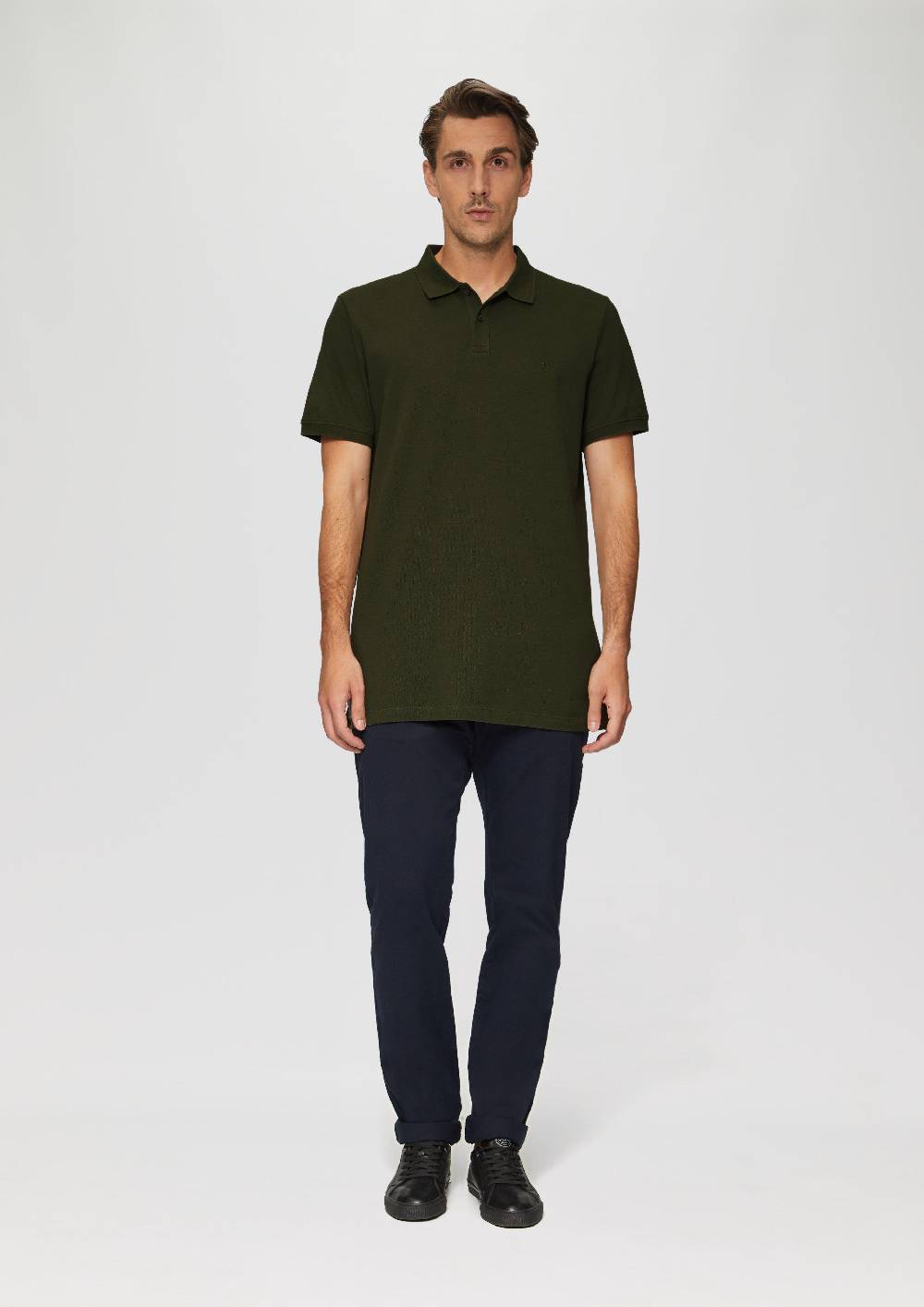 S.Oliver Poloshirt Aus Baumwollpiqué