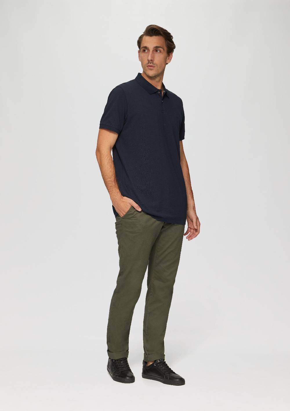 S.Oliver Poloshirt Aus Baumwollpiqué