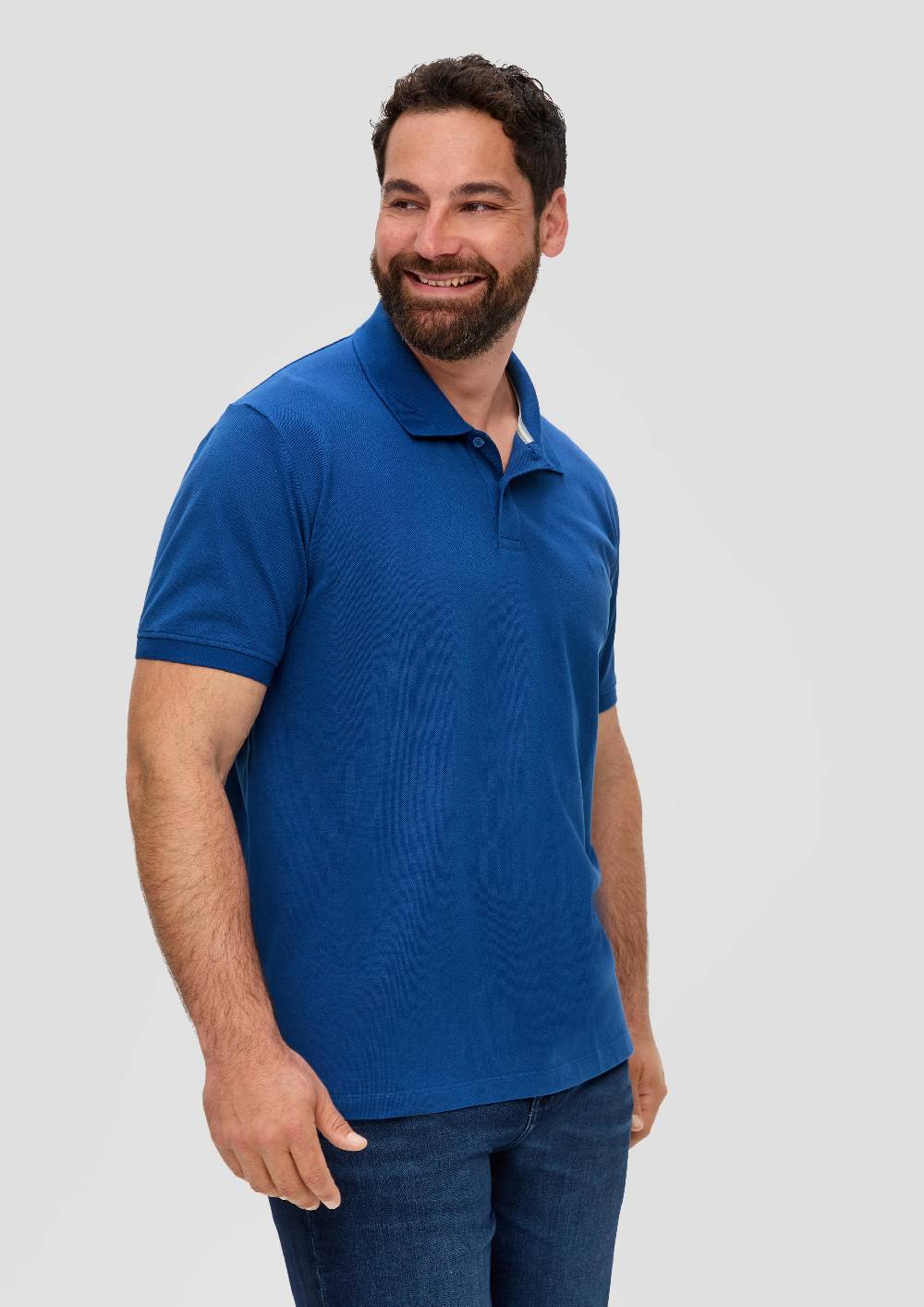 S.Oliver Poloshirt Aus Baumwollpiqué