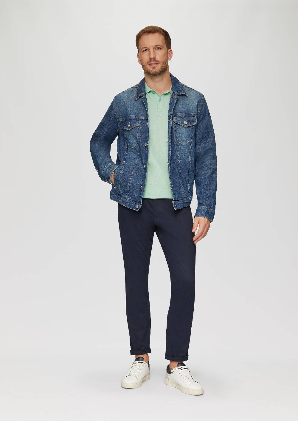 S.Oliver Poloshirt Aus Baumwollpiqué