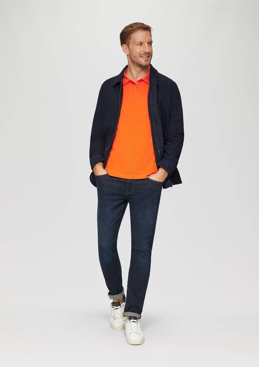 S.Oliver Poloshirt Aus Baumwollpiqué