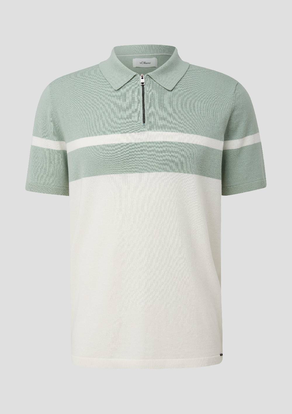 S.Oliver Poloshirt Aus Feinstrick