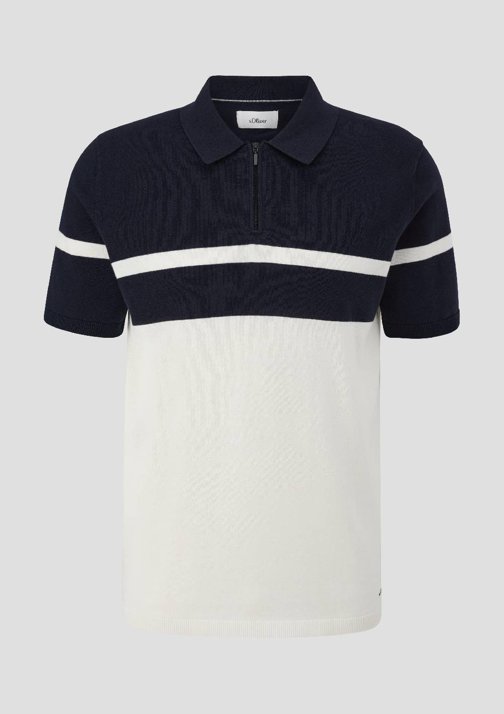 S.Oliver Poloshirt Aus Feinstrick