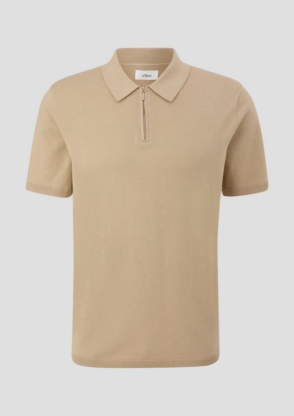 s.Oliver Poloshirt aus Feinstrick