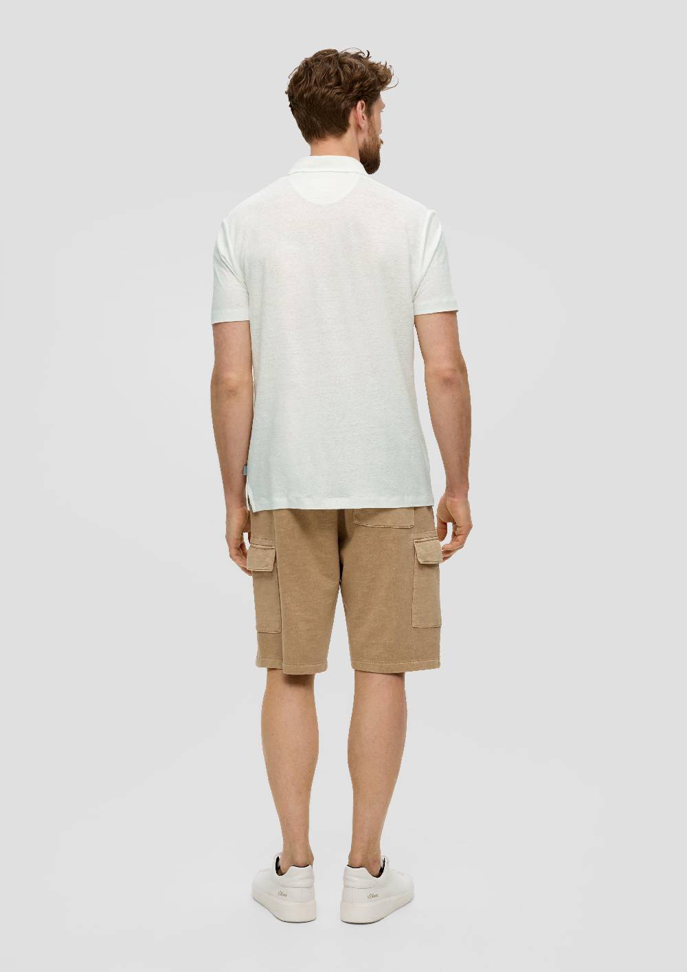 S.Oliver Poloshirt Aus Leinenmix