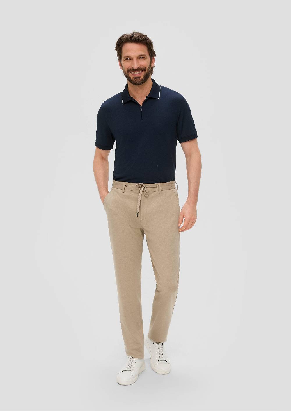 S.Oliver Poloshirt Aus Modalmix