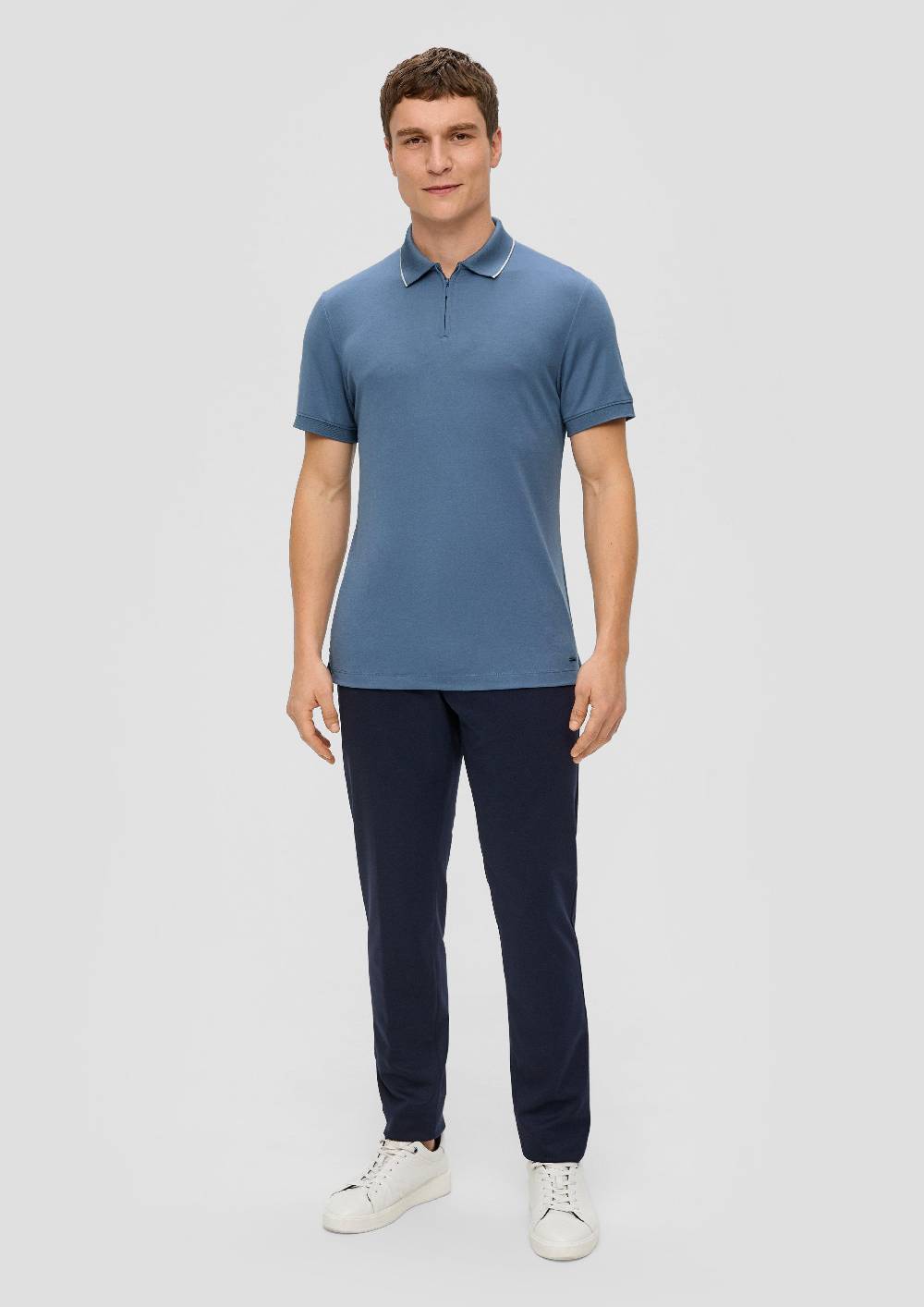 S.Oliver Poloshirt Aus Modalmix