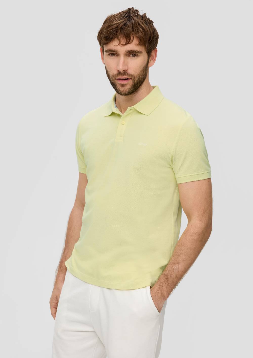 S.Oliver Poloshirt Aus Reiner Baumwolle