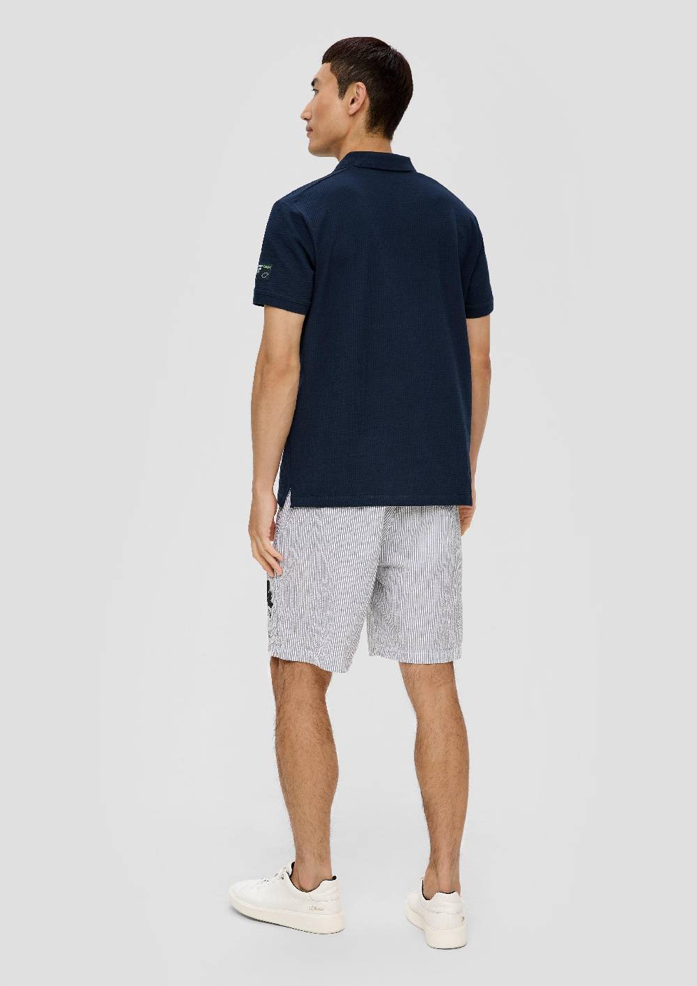 S.Oliver Poloshirt Aus Waffelpiqué