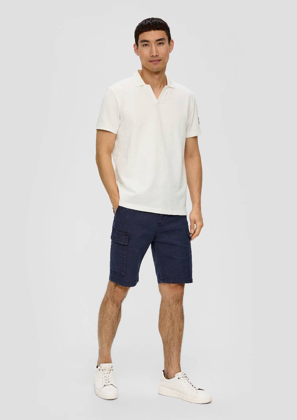 S.Oliver Poloshirt Aus Waffelpiqué