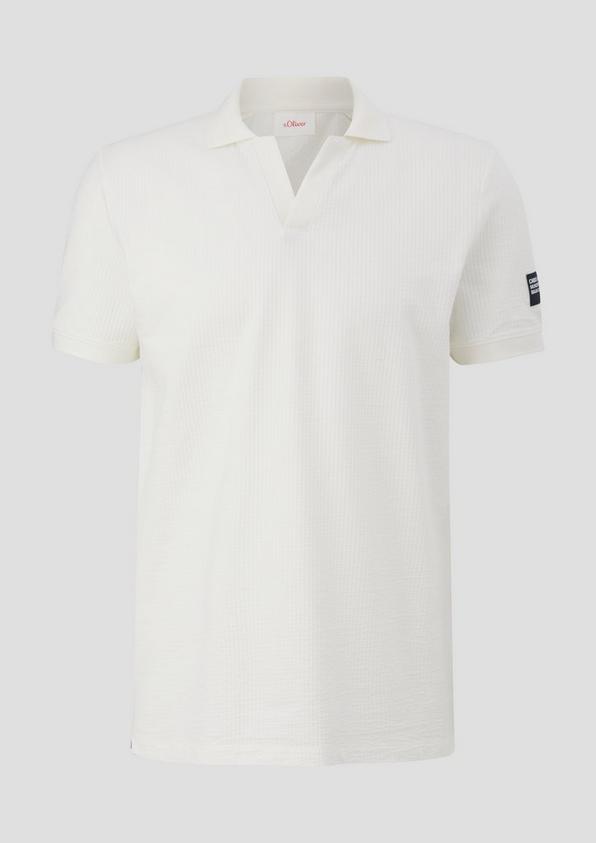 s.Oliver Poloshirt aus Waffelpiqué