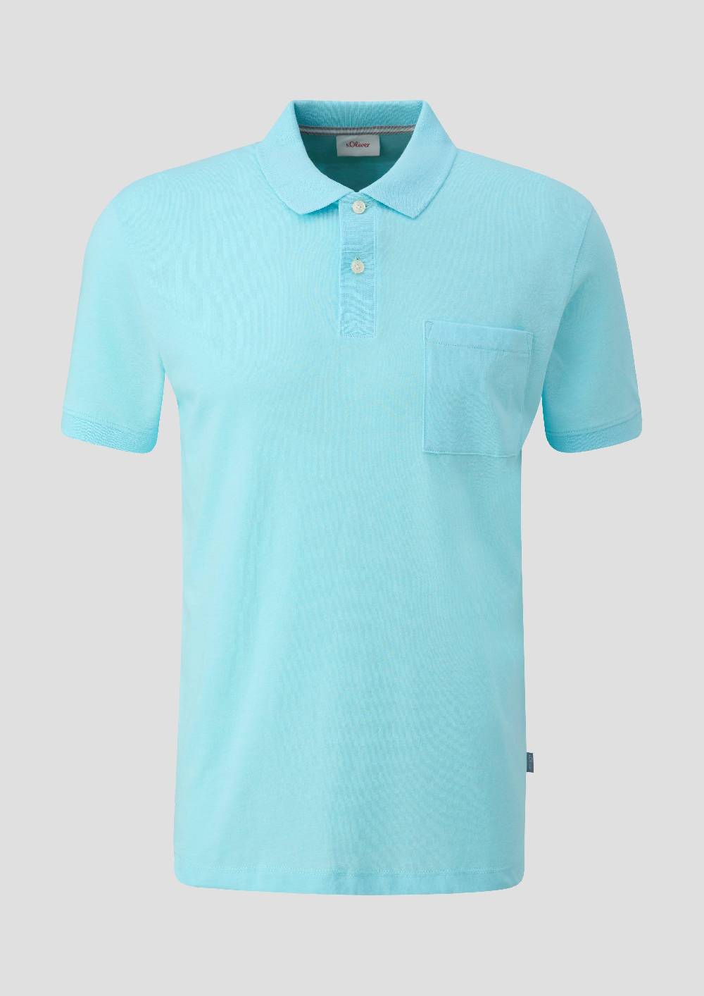 S.Oliver Poloshirt In Melierter Optik