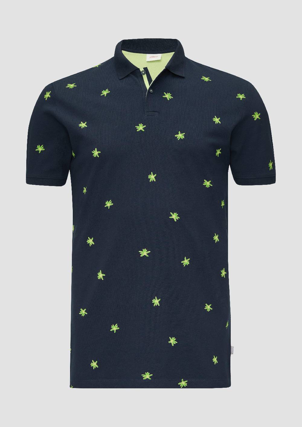 S.Oliver Poloshirt Mit All-over-Print