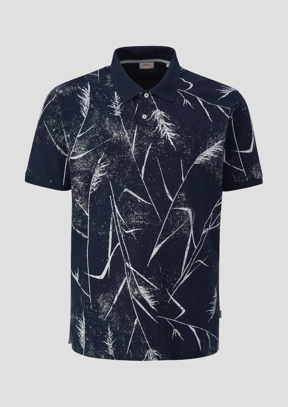 S.Oliver Poloshirt Mit All-over-Print