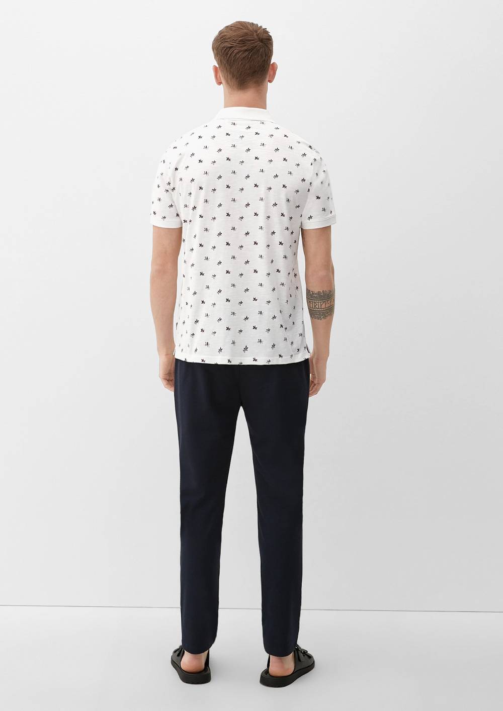 S.Oliver Poloshirt Mit Allover-Print