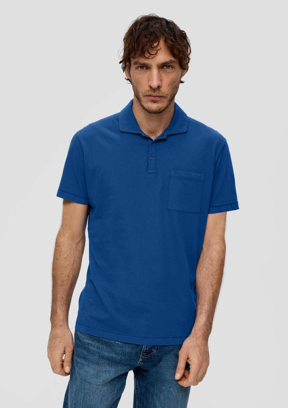 S.Oliver Poloshirt Mit Brusttasche