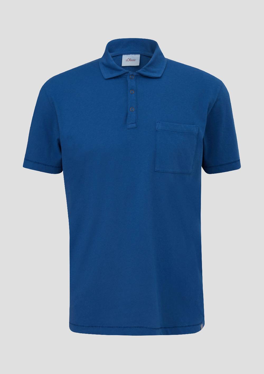 S.Oliver Poloshirt Mit Brusttasche