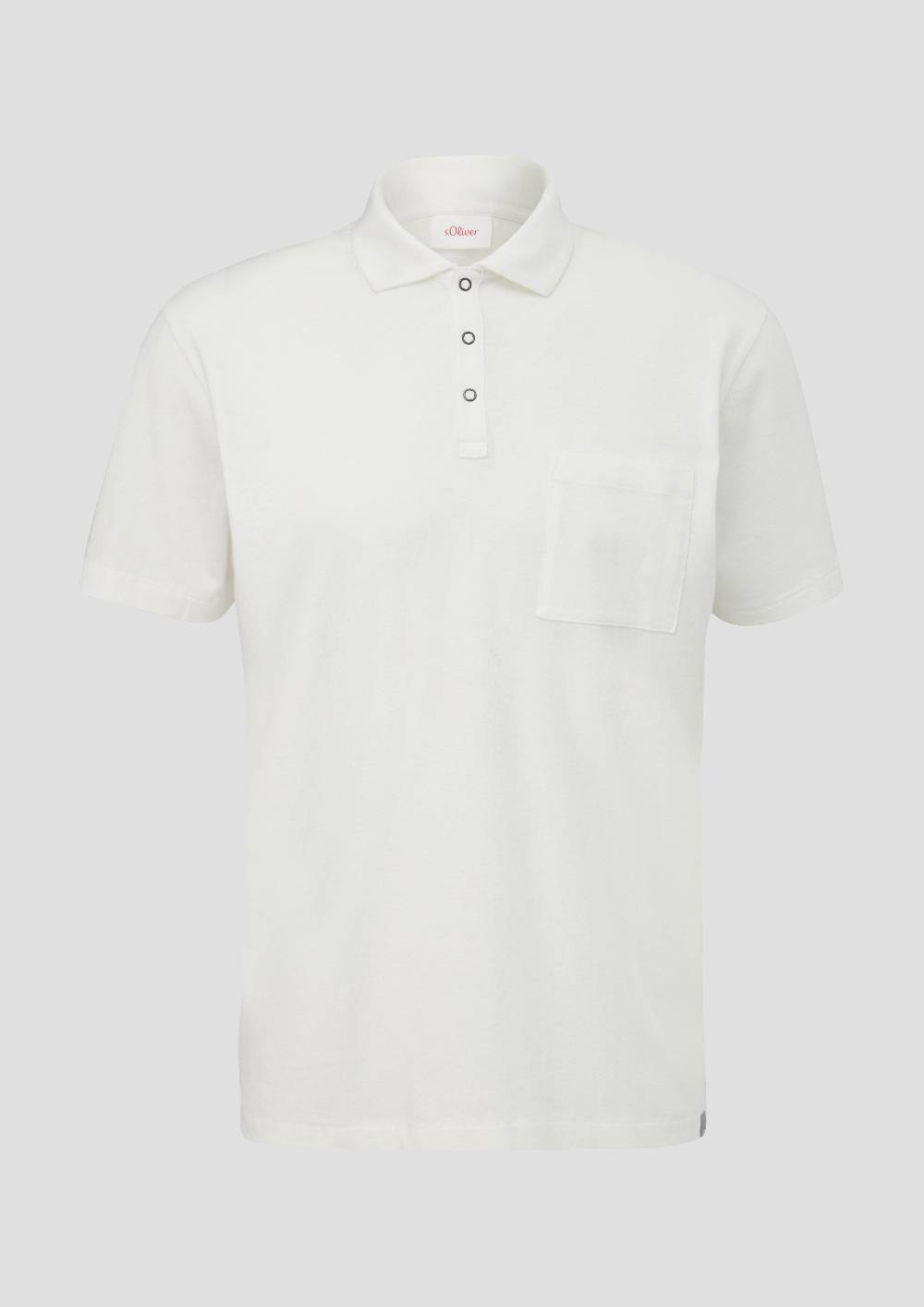 S.Oliver Poloshirt Mit Brusttasche