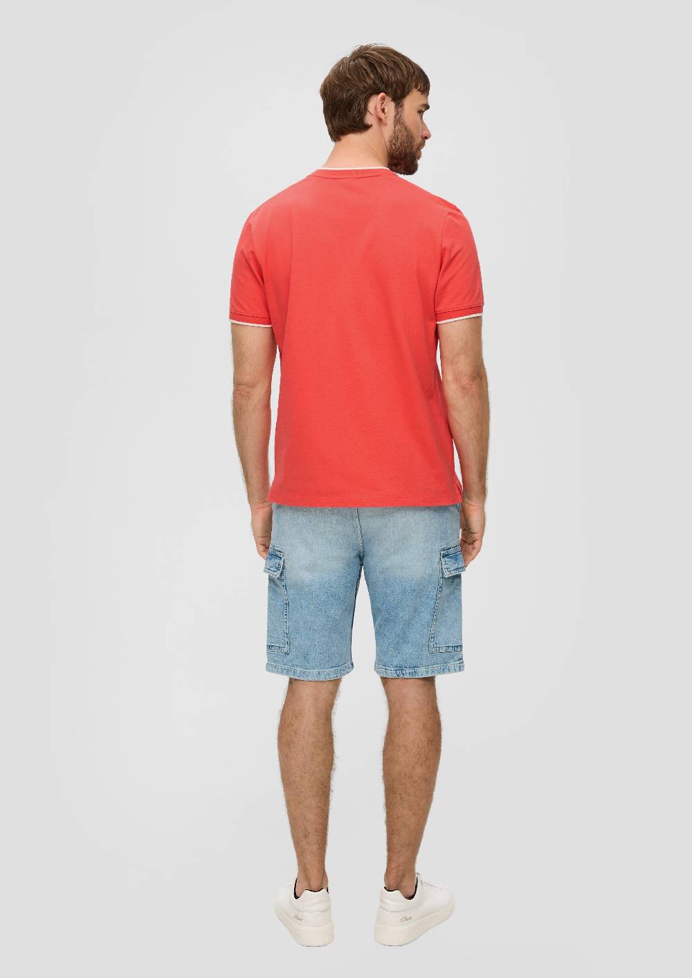S.Oliver Poloshirt Mit Henleyausschnitt